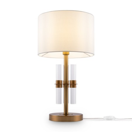 Table lamp 40W, 1HE14, 46x25 cm, brass