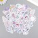 Stickers for creativity "Rainbow unicorns" set of 45 pcs 4.4x4.4x1.1 cm