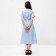Women's dress on buttons Mist Summer Time, Blue, R. 50