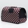 Bag - carrying for animals "peas", brown, size m, 40 x 21 x 27 cm