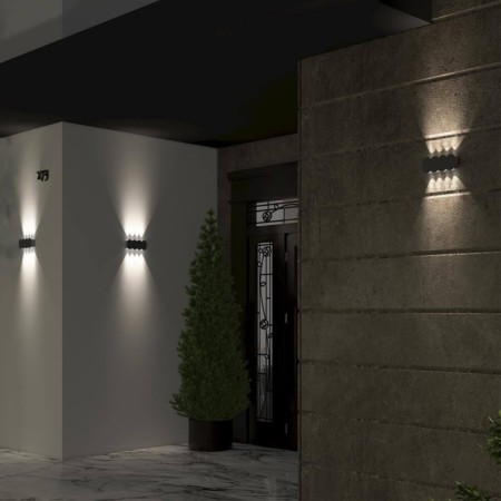 Calle lamp, 8x8W LED, 4000K, 680LM, IP54, gray color.-3