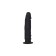 Anal phallimitator A-Toys Arkn, silicone, black color, 14 cm