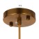 Lamp Bayerlux 2116/1bk G9 40W gold 20x20x100 cm