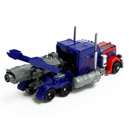 Autobot robot, transforms, with weapons, blue color-6