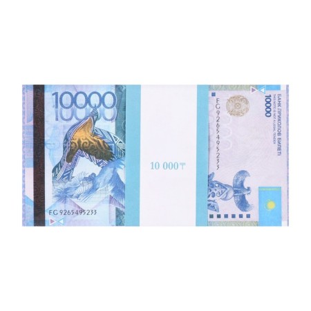 A pack of bills "10,000 tenge"-2