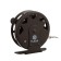 Inertial coil, metal, 2 bearings, diameter 6.5 cm, dark brown color, TL65A