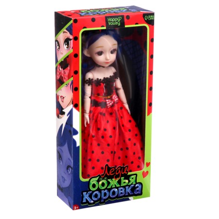 Кукла «Леди Божья коровка»-5