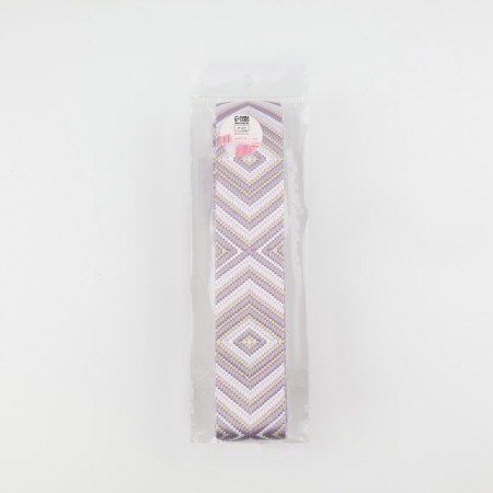 Belt belt 38mm*3 ± 0.1 m rhombus lilac a-2