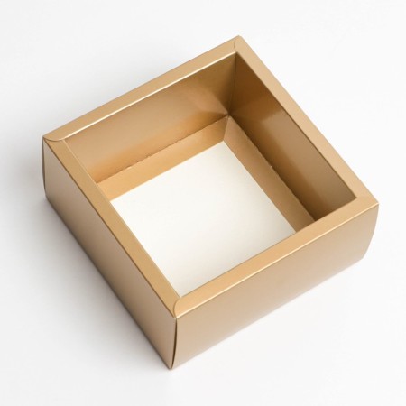 Folding box "Cozy New Year", 15 x 15 x 7 cm, New Year-3