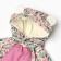 Demicine-zone overalls for a girl, milk/flowers, height 68-74 cm