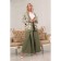 Women's pants, size 42, khaki color