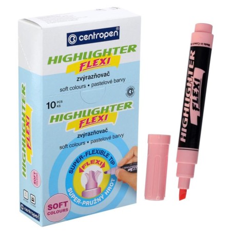 Building Movister 5.0 Centropen "Flexi 8542/56 Soft", pastel, pink color