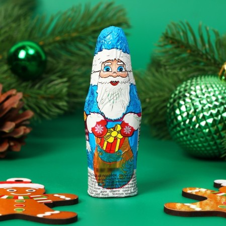 New Year. Chocolate figure "Santa Claus", mix, 18 g-1