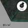 Shading grid, 5 × 4 m, density 80 g/m², green, in a set 19 clips