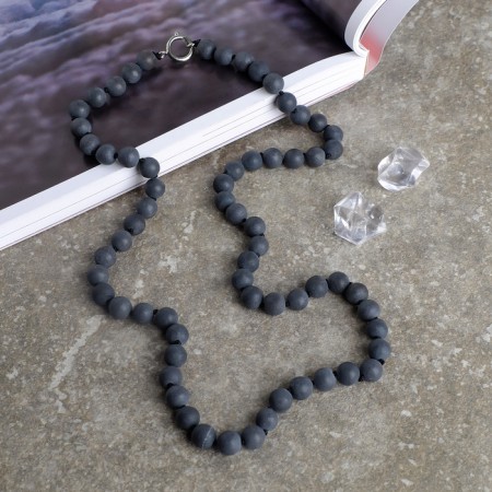 Beads Shar No. 8 through the Shungit node, 60 cm