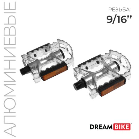 Pedals 9/16 "Dream Bike, with bearings, aluminum