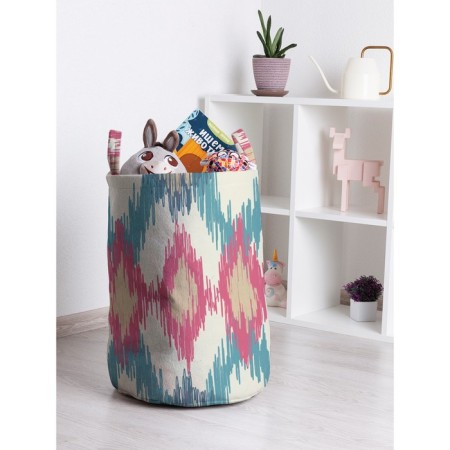 Basket for toys "Energy pattern, size 35x50 cm