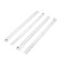 Roller guides tundra, l = 400 mm, thickness 0.8 mm, white, 2 pcs.