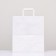 Crafts without printing, white, flat handle 28 x 15 x 32 cm