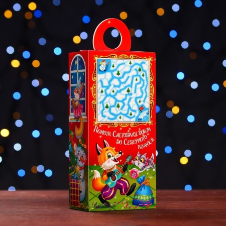 Gift box "New Year's gatherings", surprise 11 x 6 x 21 cm-1