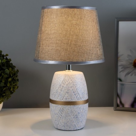 E14 40w 4 40W -gray 20x20x34 cm Risalux table lamp "Isabella"-1