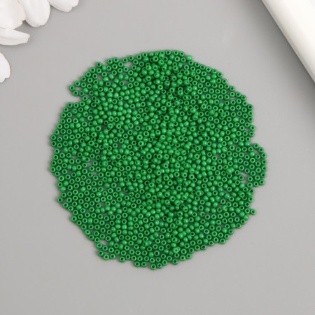Glass beads 12/0 "sea greens" smooth No. 682 450 g-2