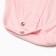 Body baby with a long sleeve (with buttons), pink color, height 56