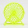 Rodent wheel on the base, plastic, 12.5 cm, yellow
