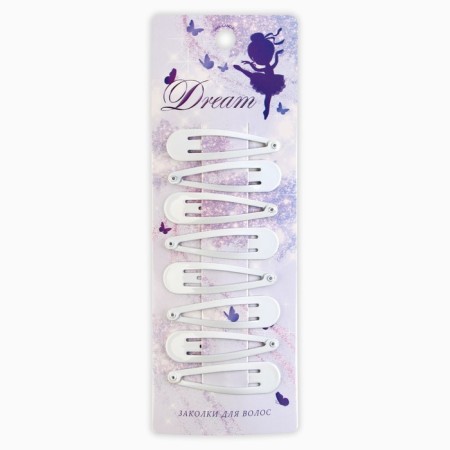 Hairpins for hair "Dream", 7 pcs, 5 x 1 x 0.1 cm-1