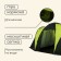 Tart tourist tent, camping maclay mirage 4, 4-seater, with vestibule