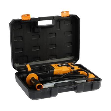 DEKO DKH perforator, 850 W, SDS+, 4850 beats/min, 3 J, case, 5 drill sets-9