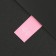 Textile strip "44", 4.6 x 1.1 cm, pink color