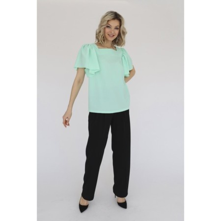 Blouse with a neckline, size 42-3