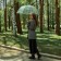 Umbrella female dome "I see you through and through", 8 spokes, d = 88 cm, transparent