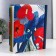 Photo album 30 magnetic sheets (60 steers) "Red Flowers" 23x28 cm