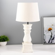 Stella table lamp E14 40W gray 22.5x22.5x47cm Risalux