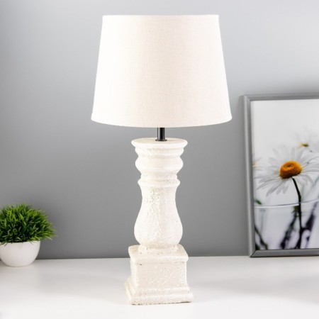 Stella table lamp E14 40W gray 22.5x22.5x47cm Risalux