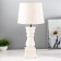 Stella table lamp E14 40W gray 22.5x22.5x47cm Risalux