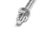 Anchor "Tundra", wedge, white zinc, 12x140 mm
