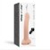 The phallimitator Strap-on-ume Dildo Semi-Realistic with ejaculation function, vanilla l, 18.2 cm