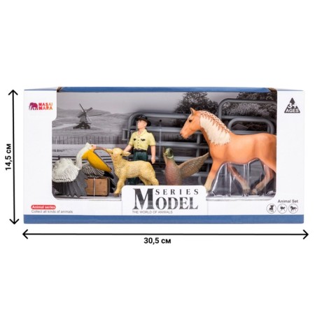 Set of figures "on the farm", 7 items-1