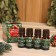 A set of essential oils 10 ml of "fragrant bathhouse" orange, cedar, fir, juniper