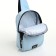 Textura lightning bag, external pocket, blue color