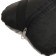 Car bone pillow, on the headrest, eco -leather perforated, gray 16x24 cm