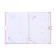 Gift notebook, 45 sheets, line, on the castle, on the crest, girl (17.8x13cm)