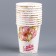 A one -time paper glass "Happy Birthday", balls ", 250 ml