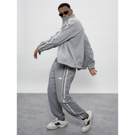 Sports suit men's, size 50, gray color-18