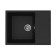 Uperwood Economwood Autonomous Office, oval, color 004 Black matte