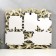 Photo frame-collage "heart" in 5 photos, ivory