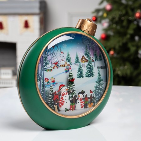 LED figure “Winter Lights”, 20.9x21.3x8.5 cm, music, aah3, usb, glow warm white-1